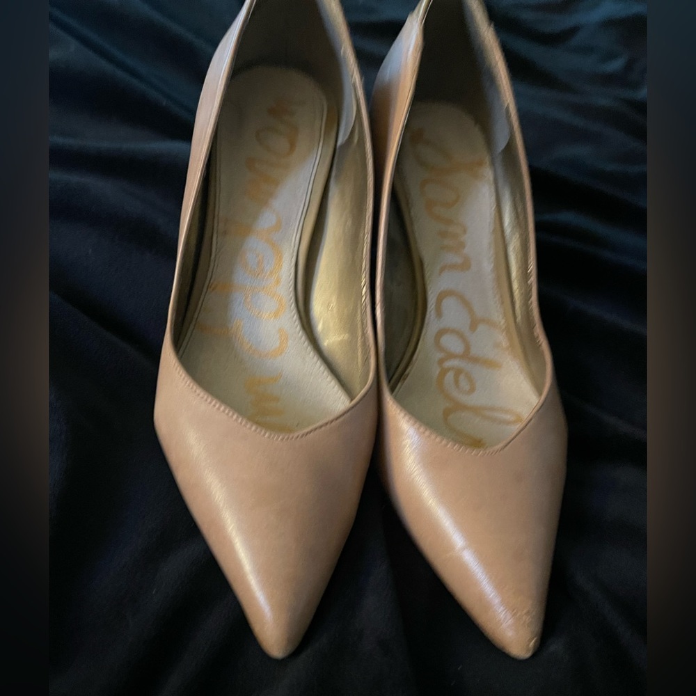 Sam Edelman Hazel Heels, Tan, size 7.5 - Picture 2 of 7
